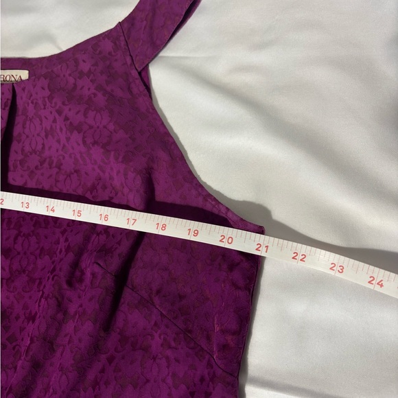 Merona Magenta Layered Blouse - size XL - Picture 5 of 10